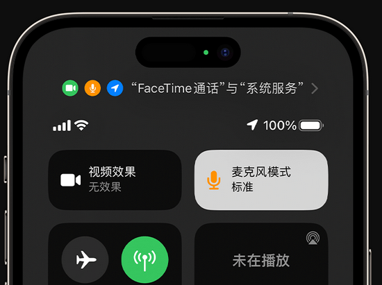 丰满苹果授权维修网点分享iPhone在通话时让你的声音更清晰 