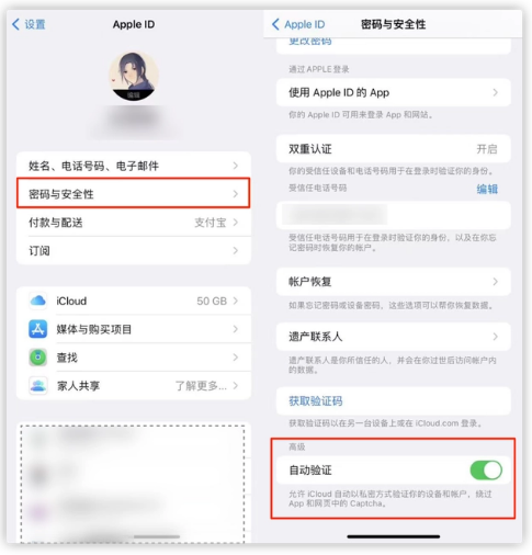 丰满苹果手机维修分享iOS 16 自动验证功能开启方法 