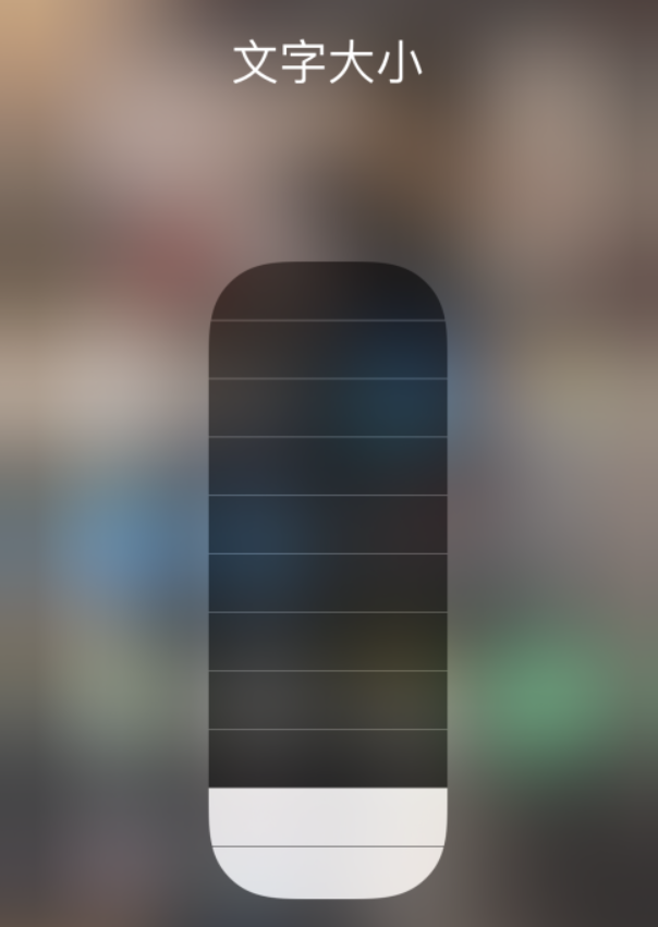 丰满苹果手机维修分享小技巧：在 iPhone 控制中心快速调节字体大小 