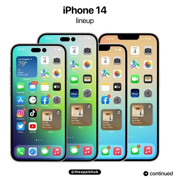 丰满苹果14维修分享iPhone 14全家福 