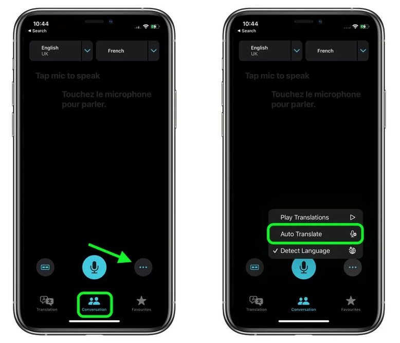 丰满苹果手机维修分享iOS 15 “翻译” App 新改进 