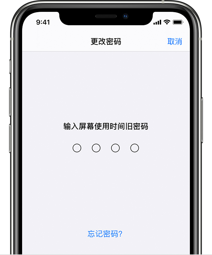 丰满苹果手机维修分享iOS 14 忘记屏幕使用时间密码怎么办 